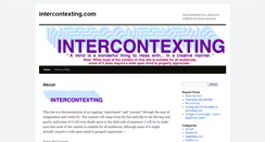 Desktop Screenshot of intercontexting.com
